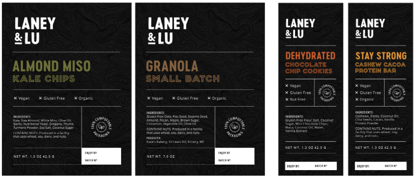 Laney & Lu Packaging Design