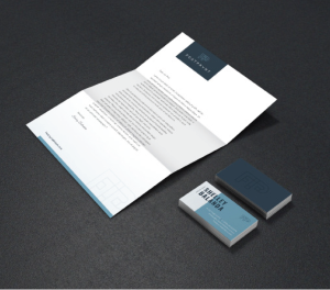 Example of letterhead and business card work done for Footprynt Advisors